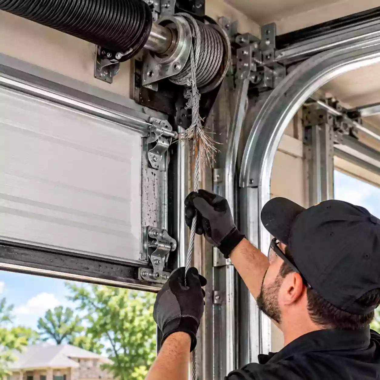 Garage Door Cable Repair CA residential cable alignment service