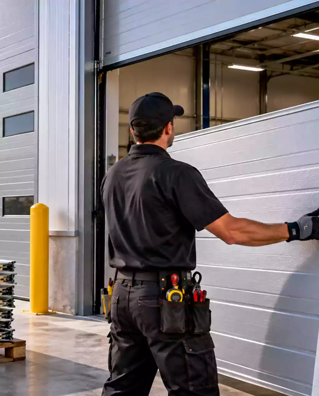 Commercial Garage Doors CA panel choices for demanding workspaces