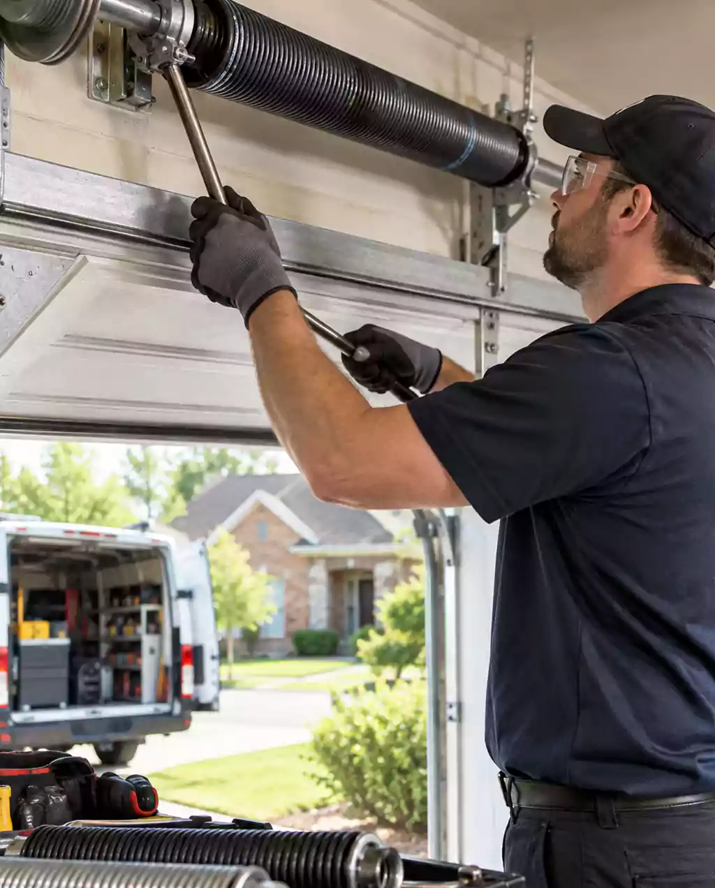 Emergency Garage Door Repair CA broken spring safety inspection