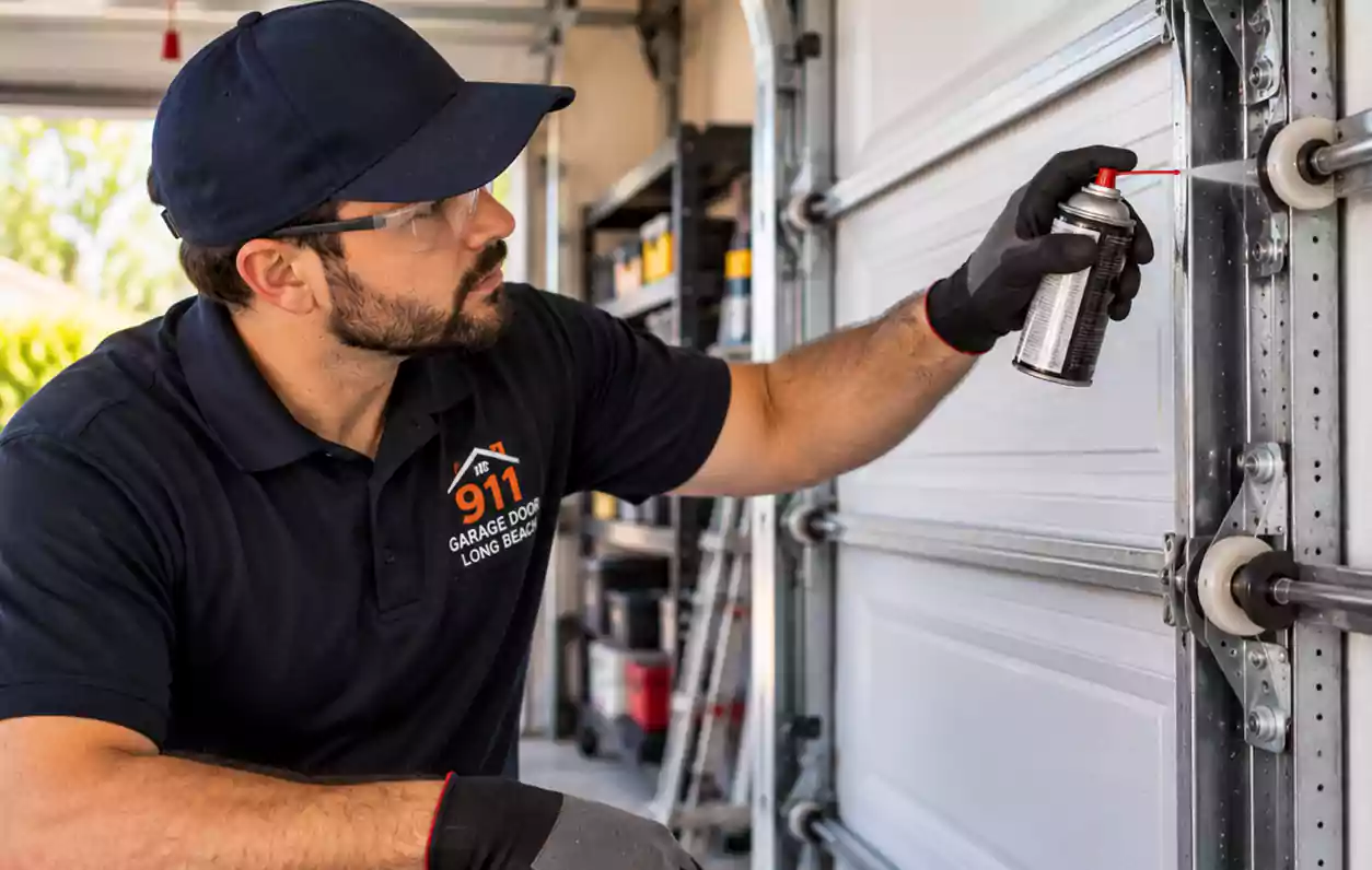 Garage door routine operation inspection