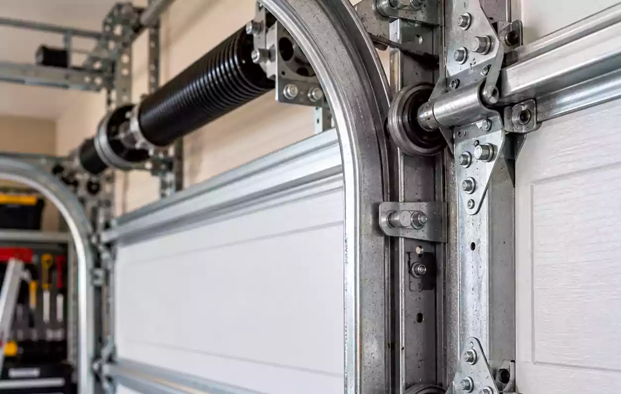 Garage door hardware condition assessment