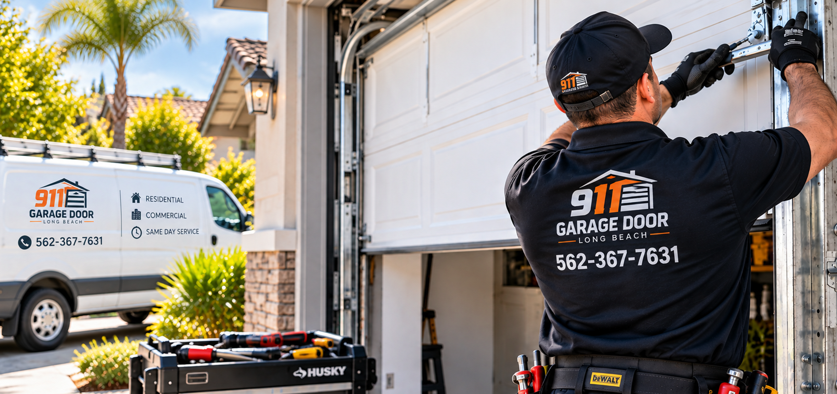 911 Garage Door Long Beach repair service