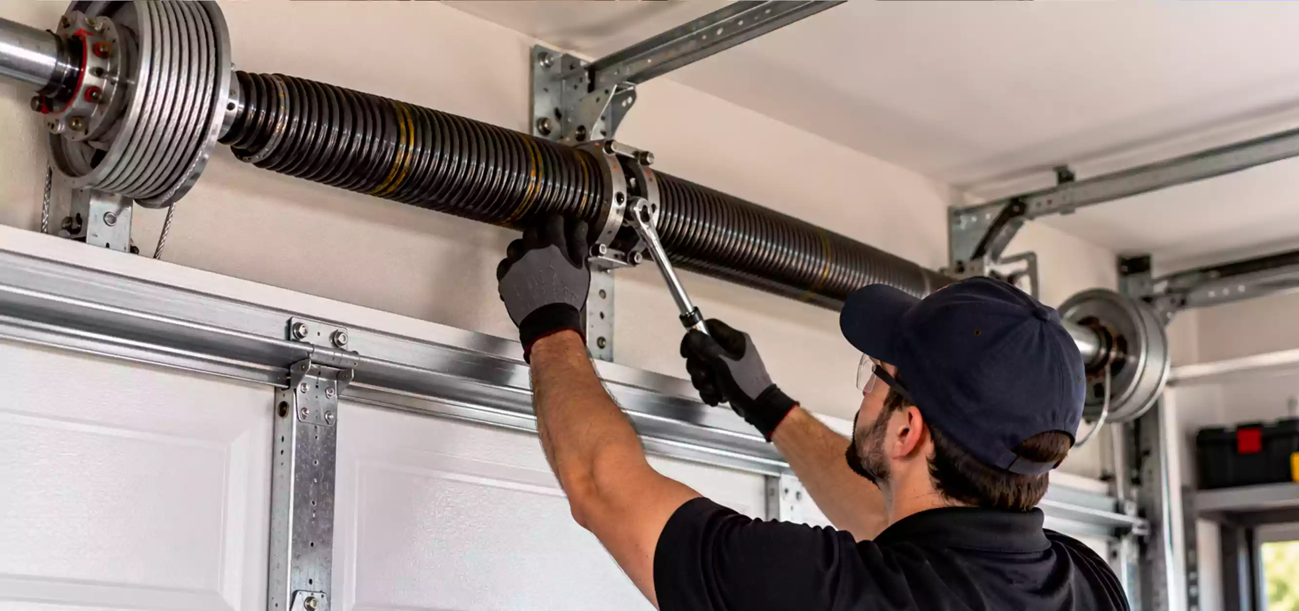 Garage Door Spring Repair CA service by 911 Garage Door Long Beach