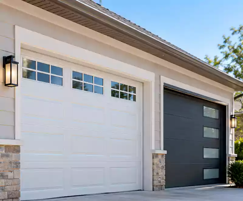 Garage Door Installation CA panels tracks springs rollers and hardware