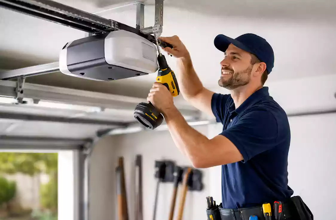 Garage Door Opener Repair CA drive gears capacitors logic boards remotes sensors and switches