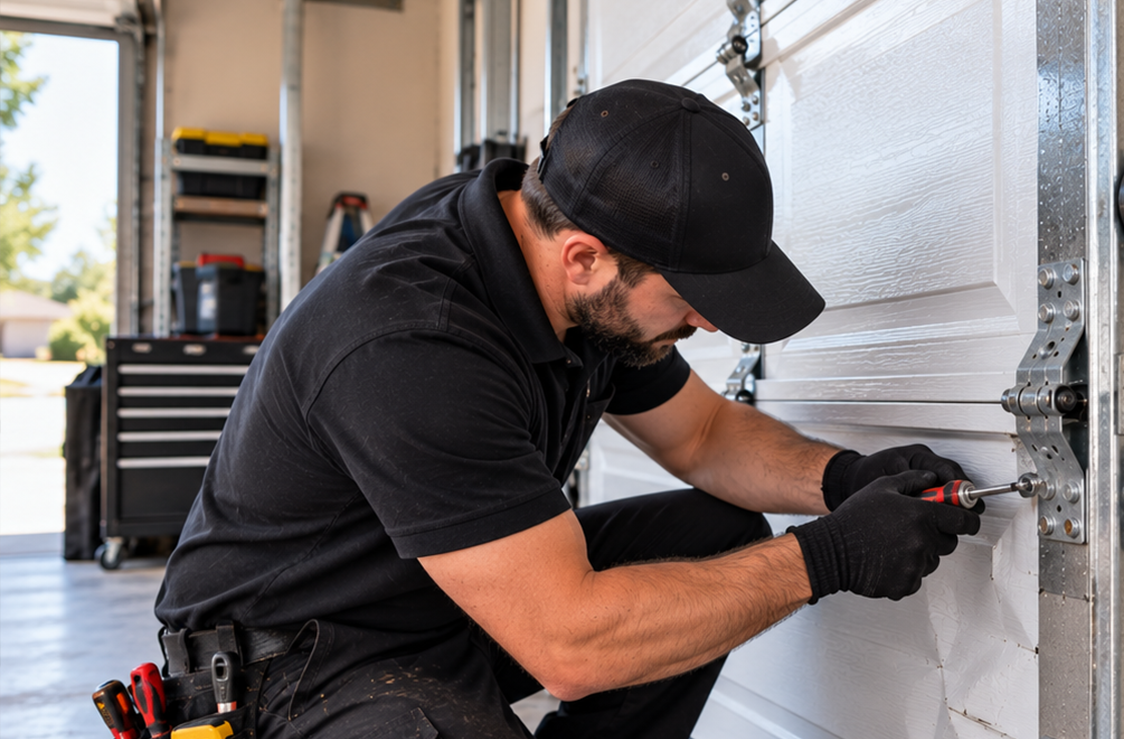 Garage Door Panel Repair CA Check Nearby Components