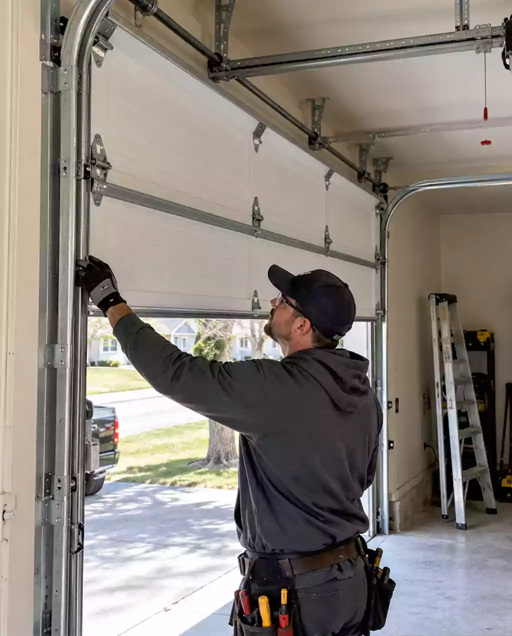 Garage Door Parts CA tracks rollers brackets and replacement components