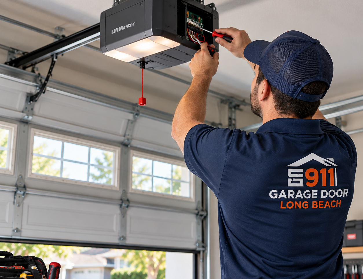 Garage Door Repair CA opener sensor and control troubleshooting