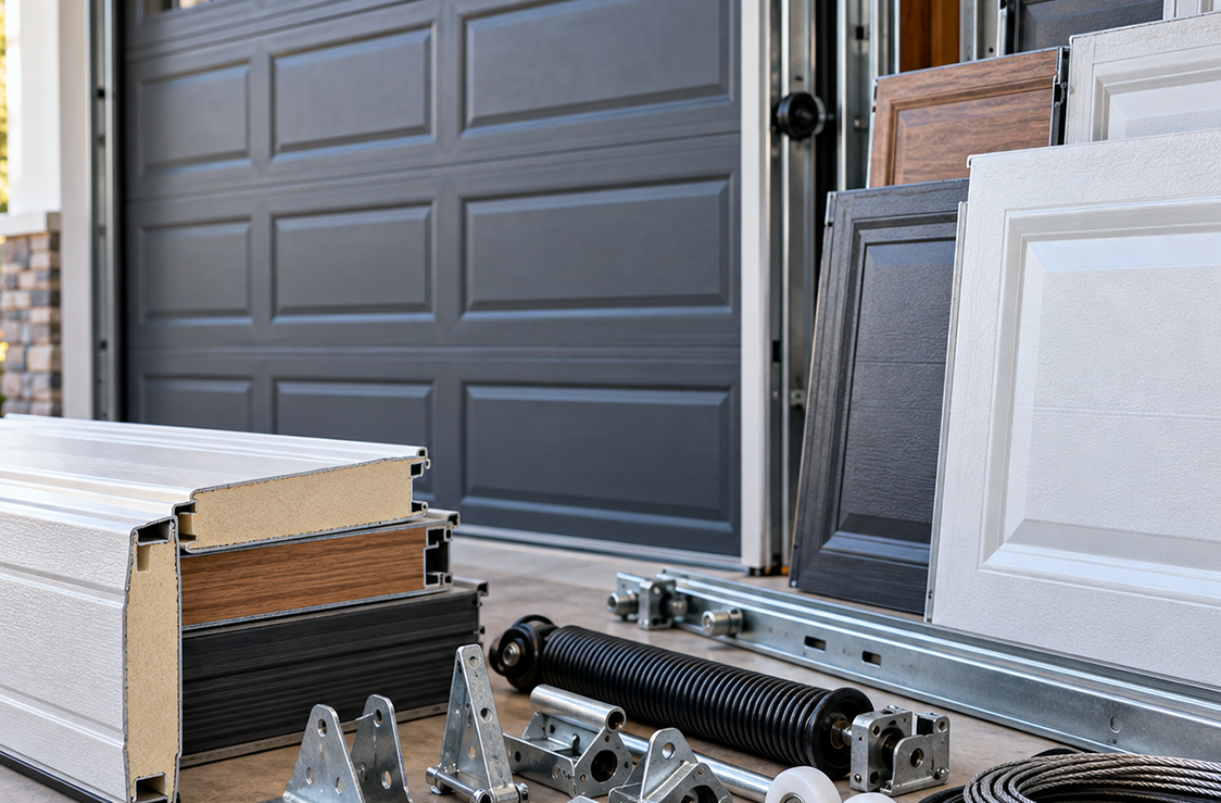 Residential Garage Doors CA Match The Setup