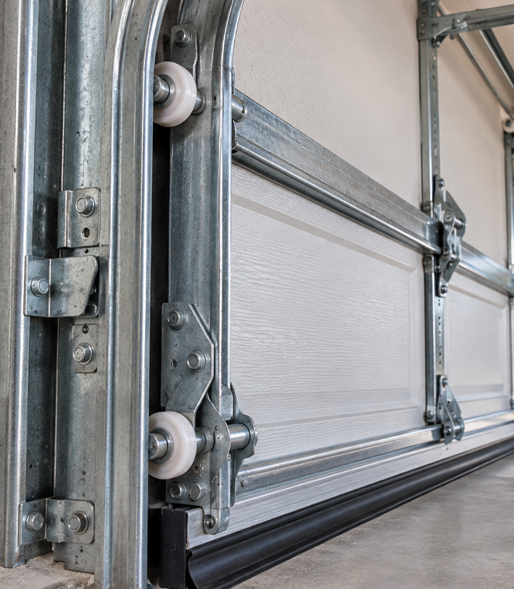 Garage Door Roller Repair CA worn roller inspection