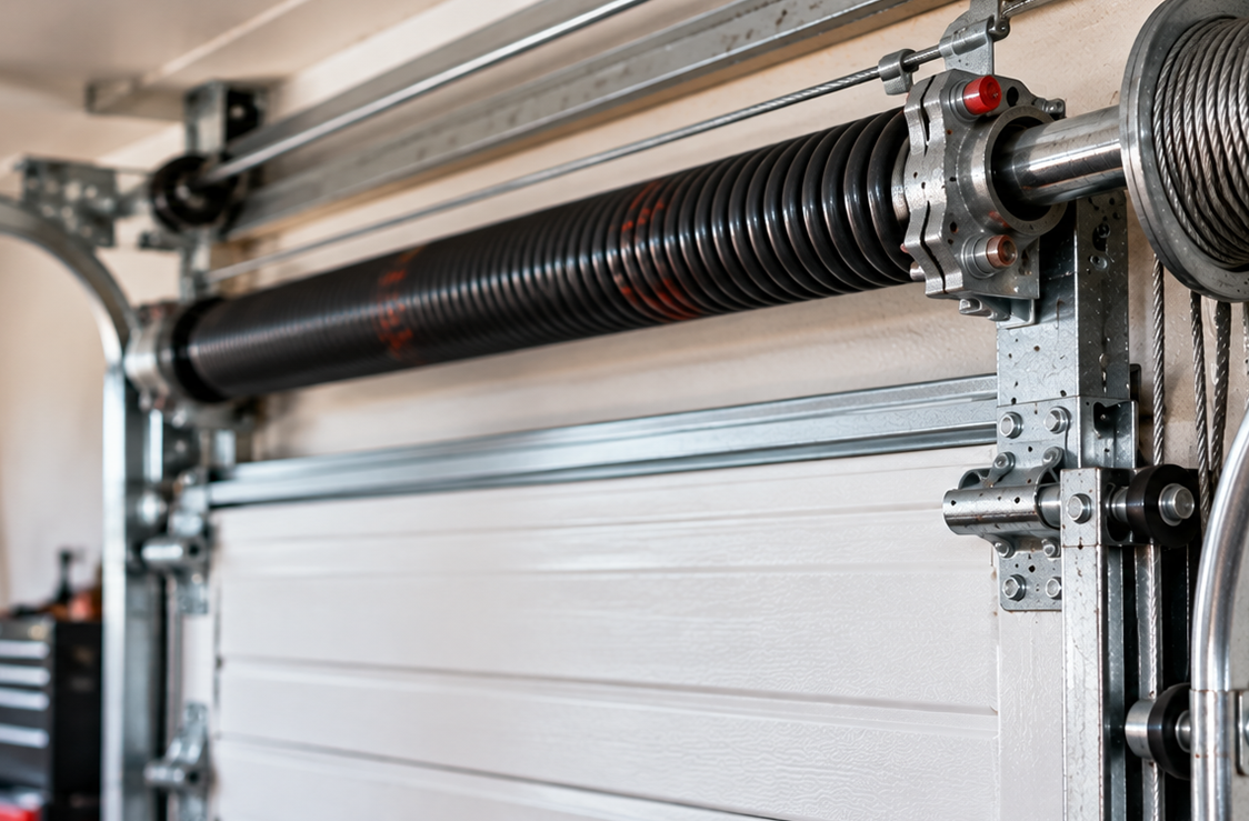 Garage Door Track Repair CA Leave Tension Parts Alone